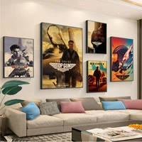 top gun anime posters kraft paper prints and posters room wall decor