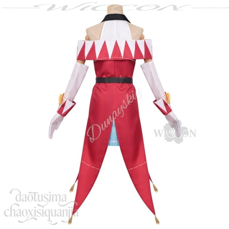 Фото Карнавальный костюм шутеля на Хэллоуин Mahou Shoujo ‌   Косплей-костюм Ruche Luvis из аниме «Изгнанный рыцарь»: парик с шапкой №5