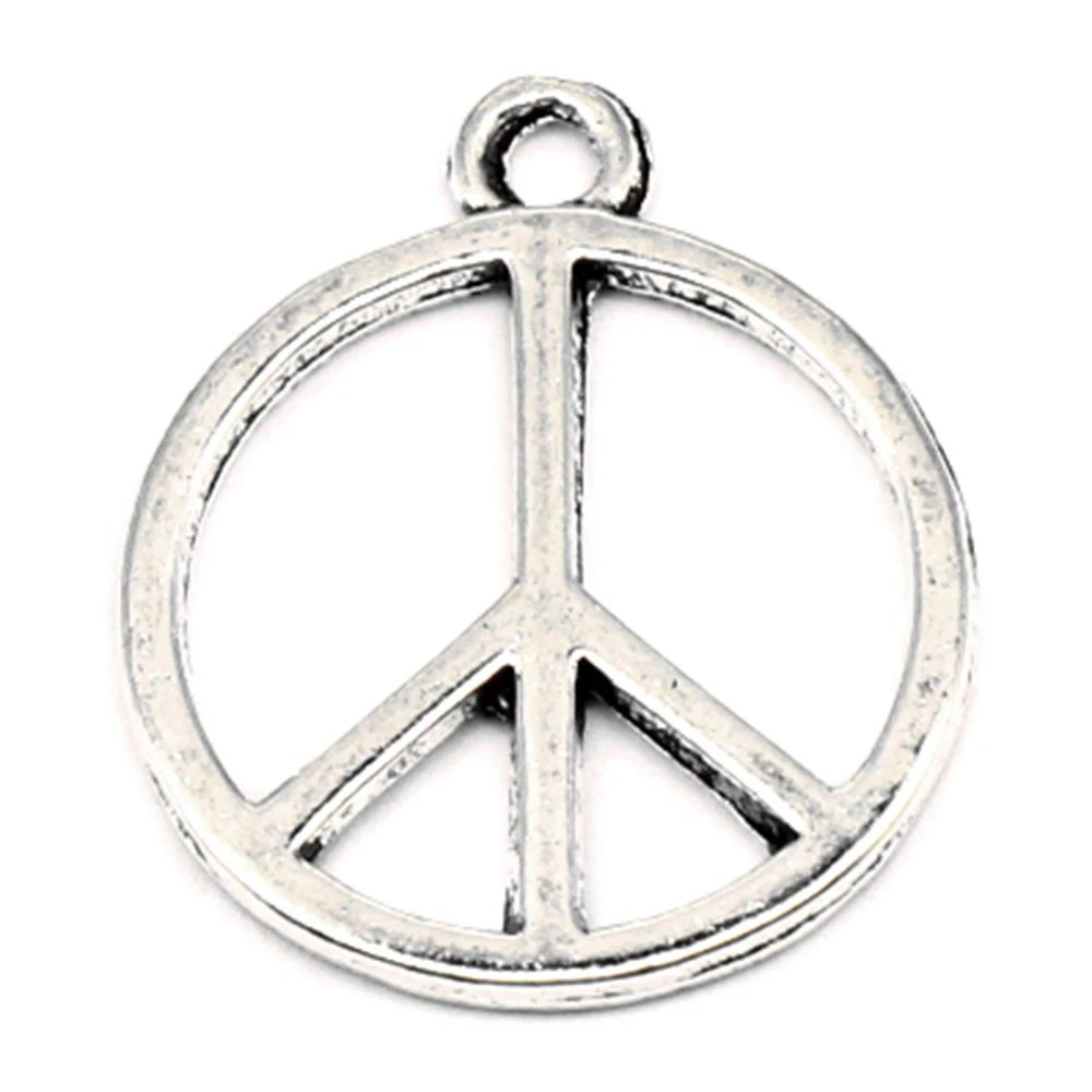 

Peace House Charm For Making Jewelry Diy Finding 40pcs 25x22mm