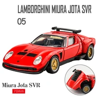 161 metal simulation alloy car model toy for lamborghini miura jota svr model car toy car collection car boy toy gift 05