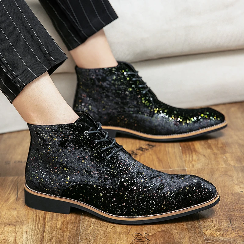 

Men's Ankle Boots Wootten Brand 2022 Autum Classic Men Leather boots Fashion Comfortable Walk shoes for men Size 38-45
