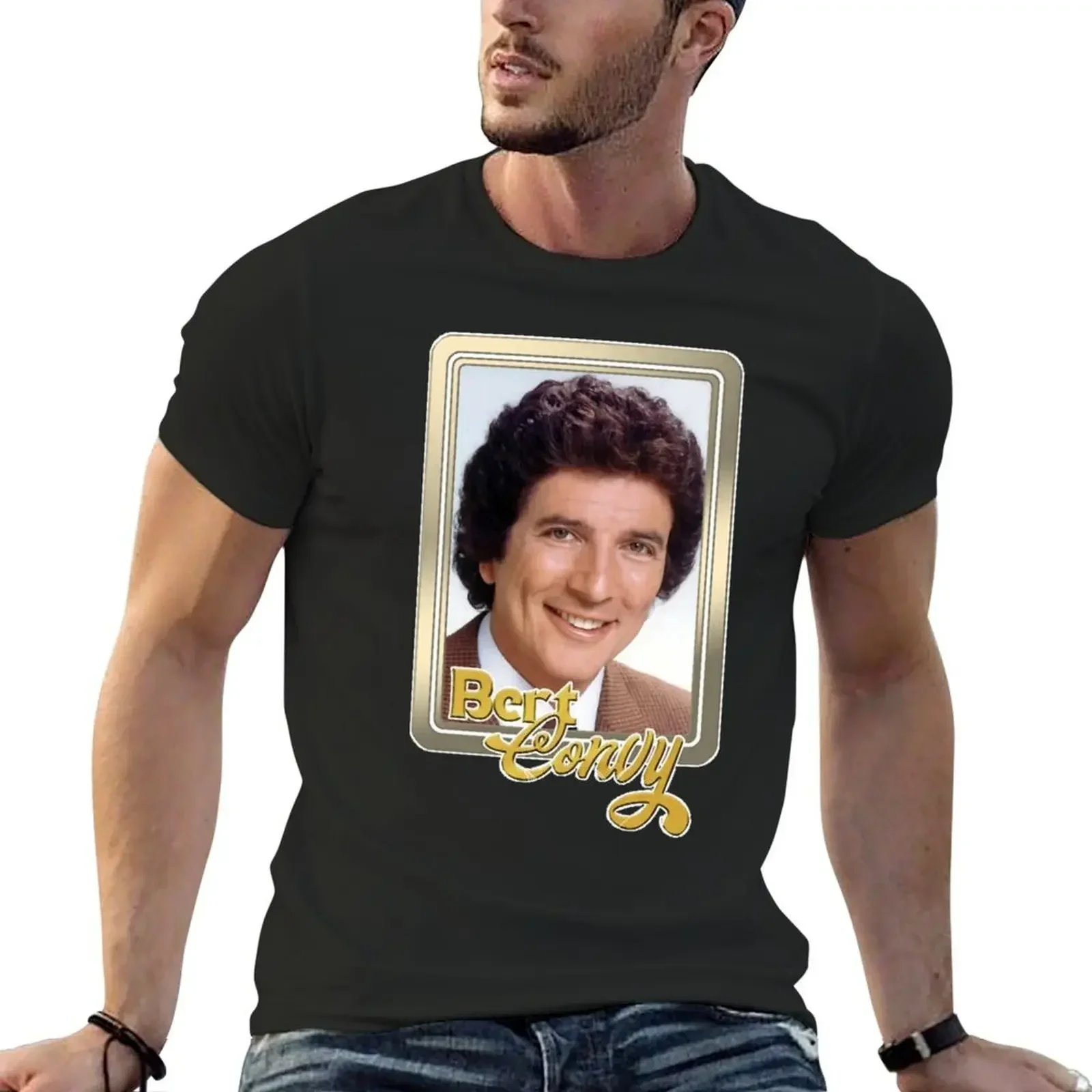 Футболка Bert Convy мужская футболка большого размера в стиле аниме