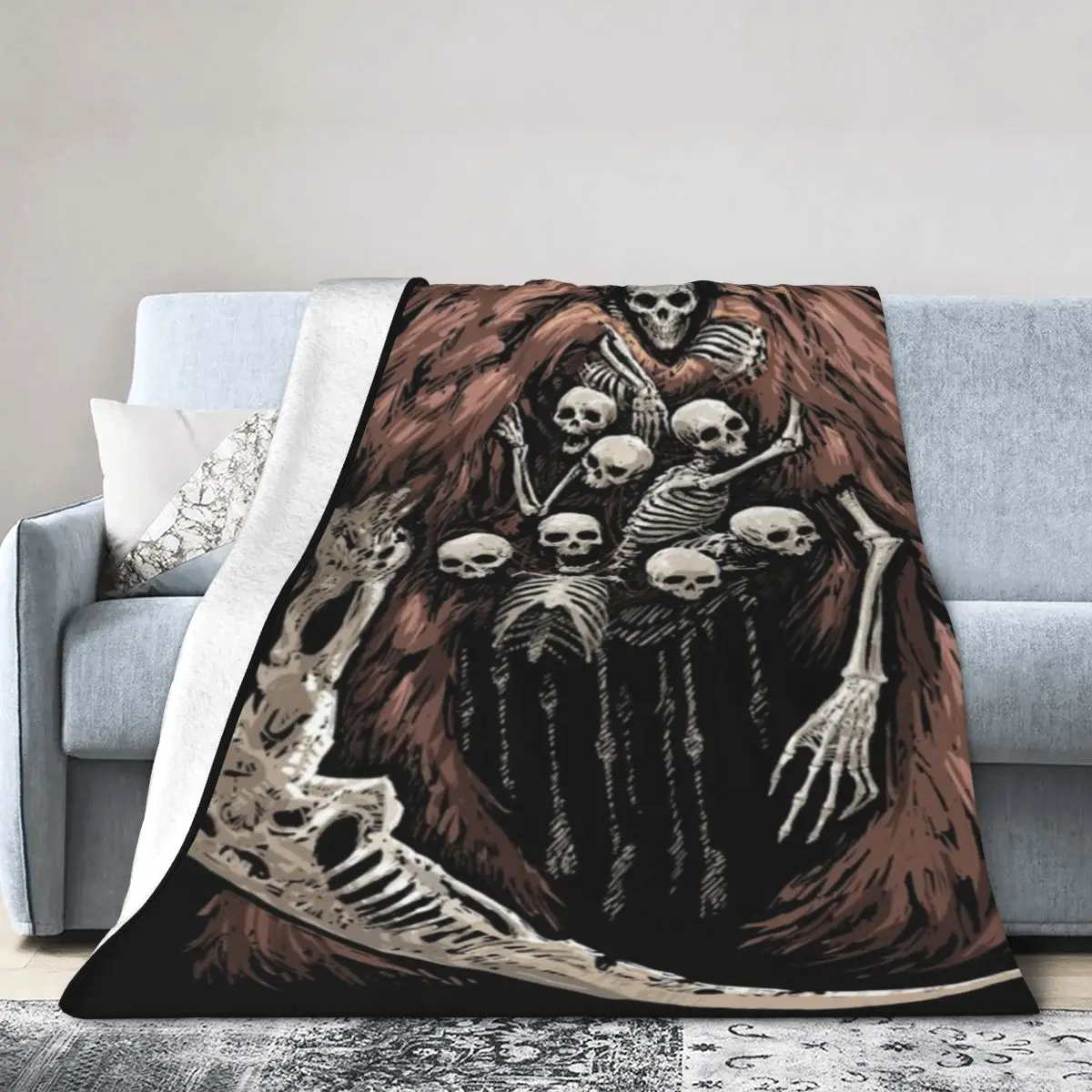 Ультрамягкое одеяло из микрофлиса The Gravelord V 2.