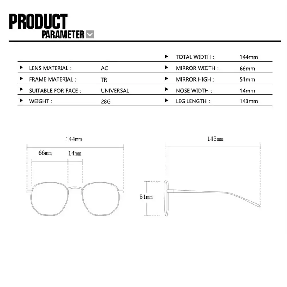 Элегантные очки с защитой от синего света и УФ-синих лучей квадратные TR90