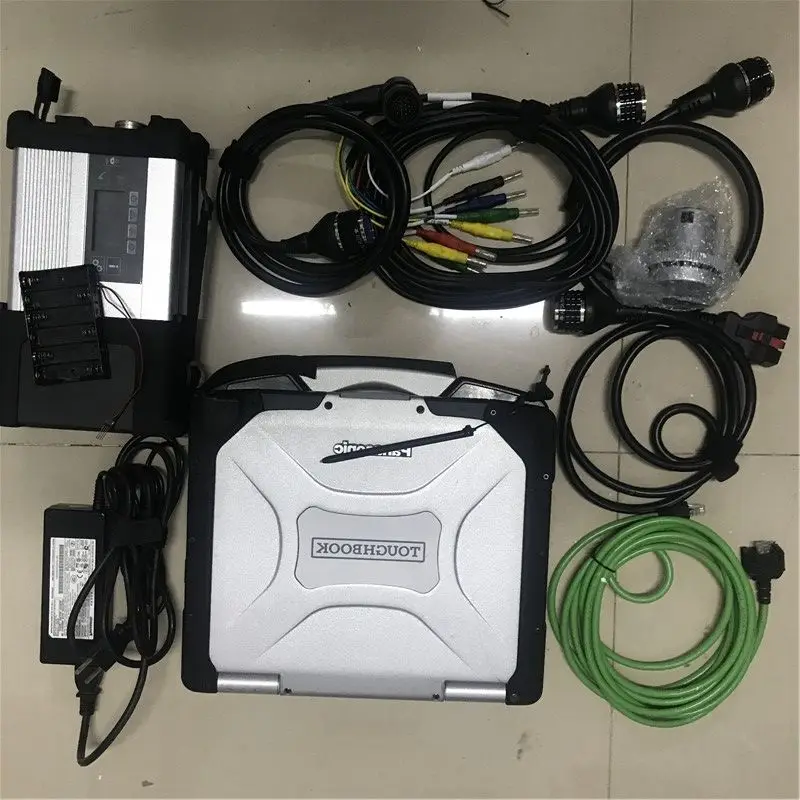 Многоязычное программное обеспечение Mb star c5 sd connect SSD V09.2023 Xntry hht в компьютере CF30 90% новый автомобильный диагностический инструмент для ноутбука