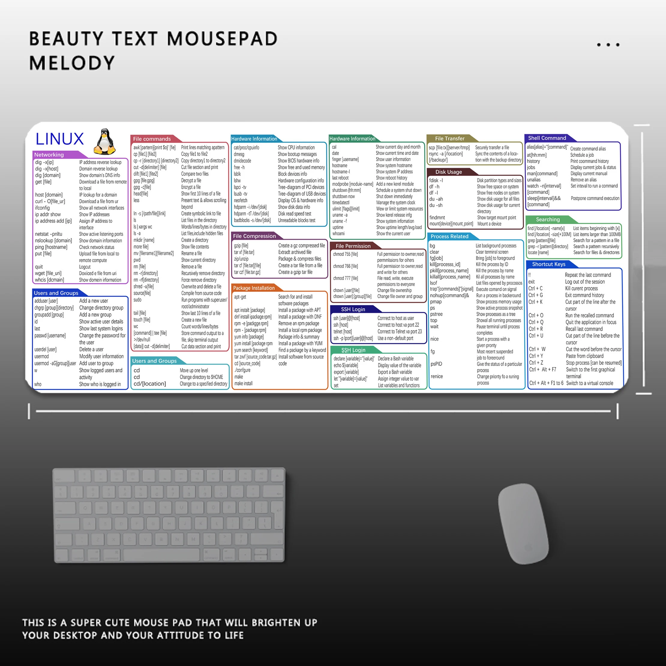 Коврик для мыши Pad Office Rug 80x30cm Table Mausepad с зажиженным антипроскальзывающим базовым