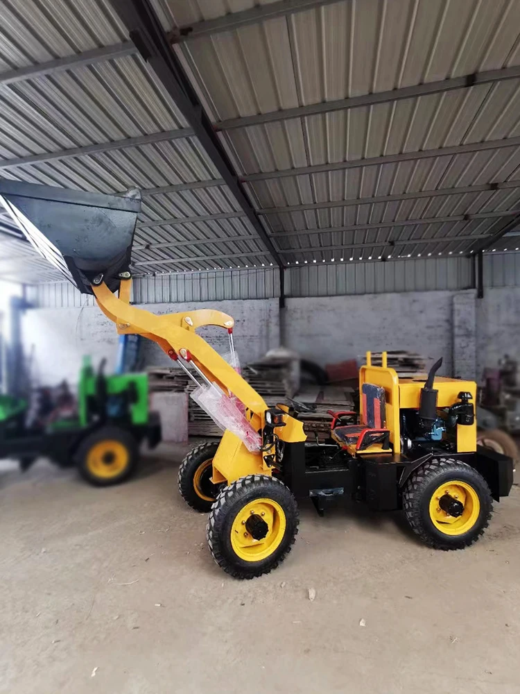 Индивидуальная Инженерная модель дизельная большая шина маленький погрузчик