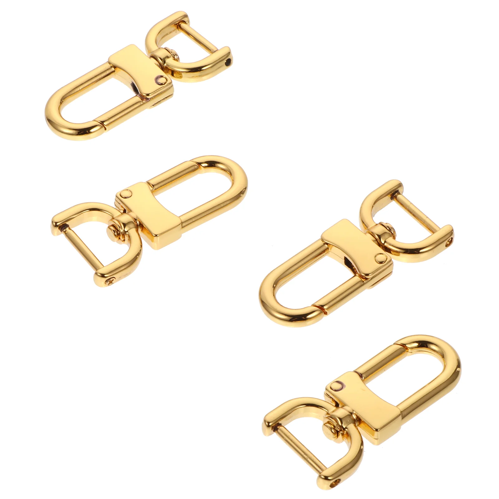 

Snap Hook Swivel Clasp Hooks D Ring Purse Claw Lobster Keychain Clip Metal Lanyardclasps Key Trigger Straprings Bucklejewelry