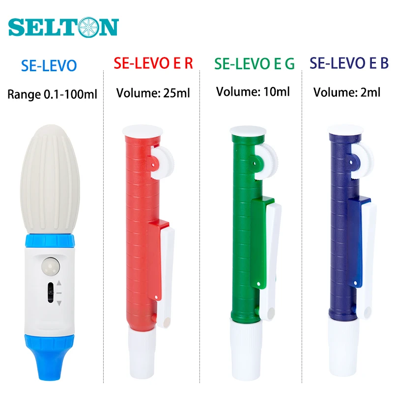 Фото Пипетка Selton, 100 мл, 25 мл, 10 мл, 2 мл, ручная №5