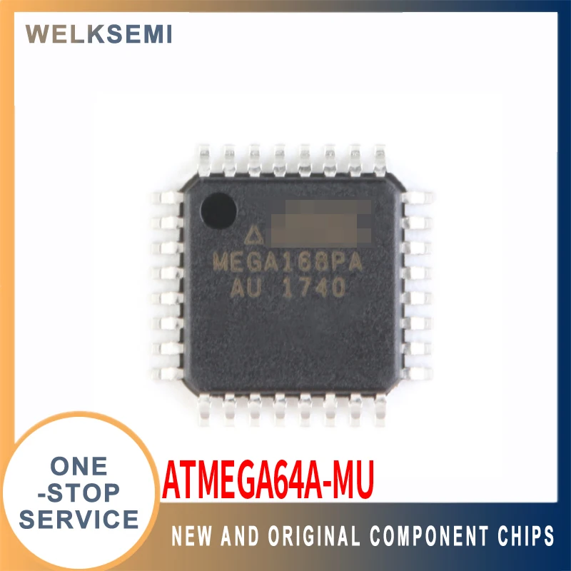 

ATMEGA64A-MU QFN-64 single-chip microcomputer (MCU/MPU/SOC) new original genuine spot one-stop order