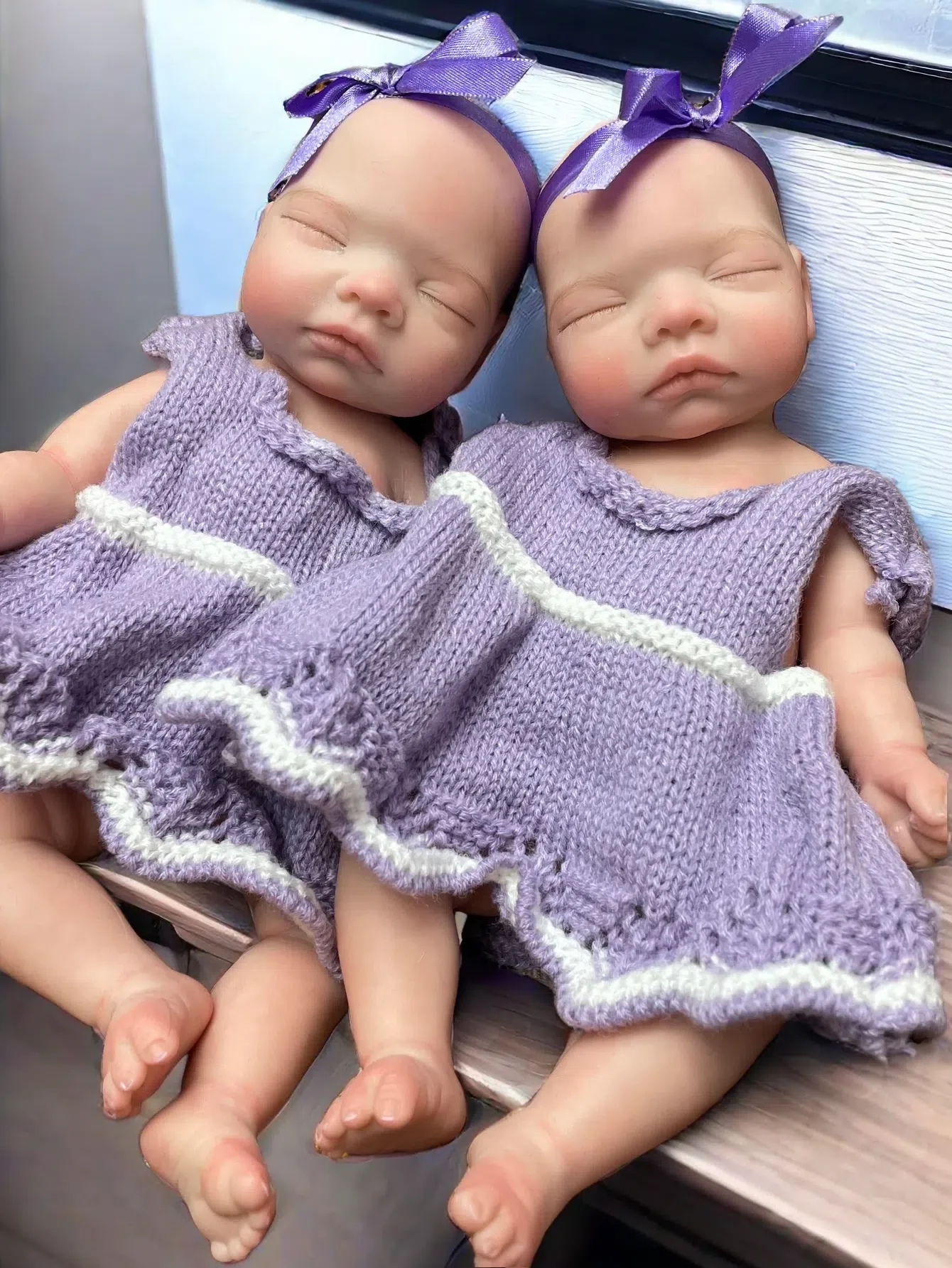 Кукла новорожденная ручной работы Реалистичная мягкая на ощупь для