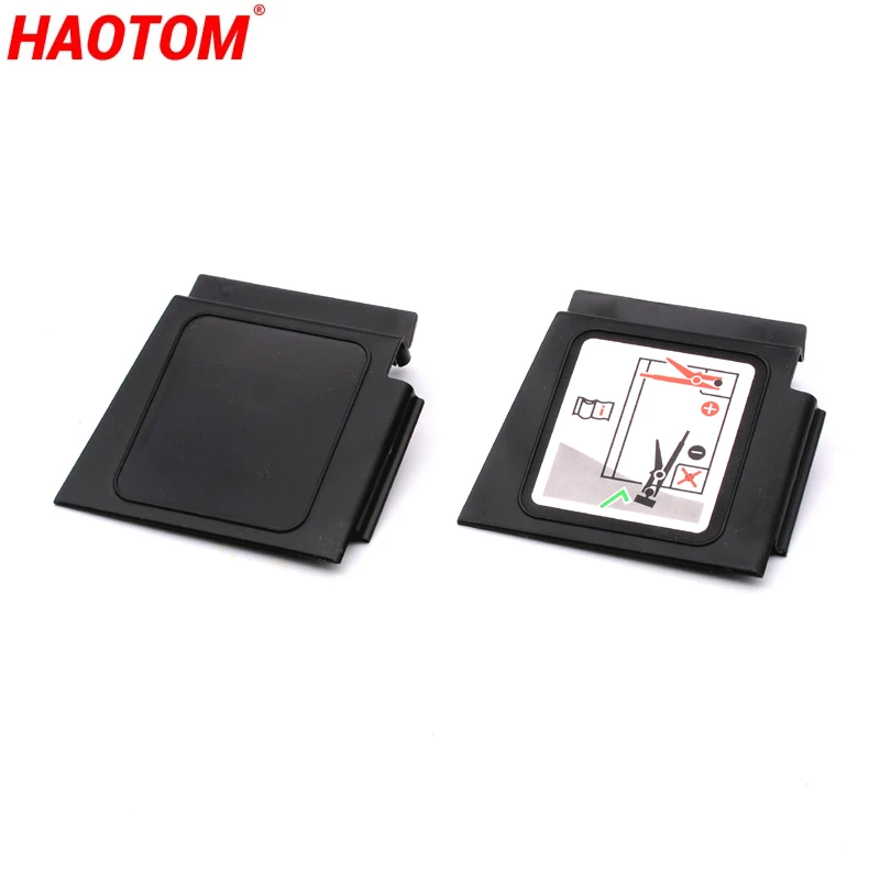 

Car Battery Dust Cover Positive Negative Pole Protection Cap For VW Passat B8 CC Golf 7 MK7 Tiguan Scirocco Bora Octavia A3 Q3