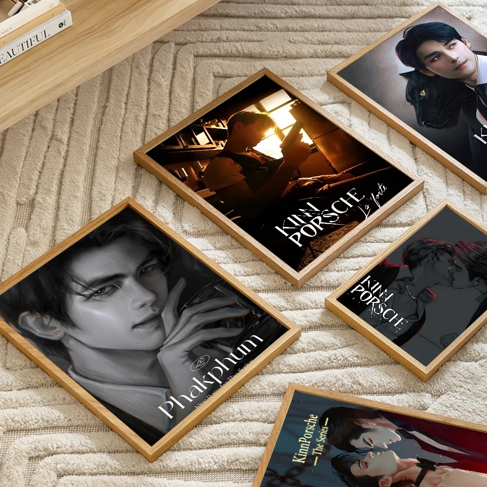 KinnPorsche The Series классические постеры с фильмами винтажные наклейки для декора