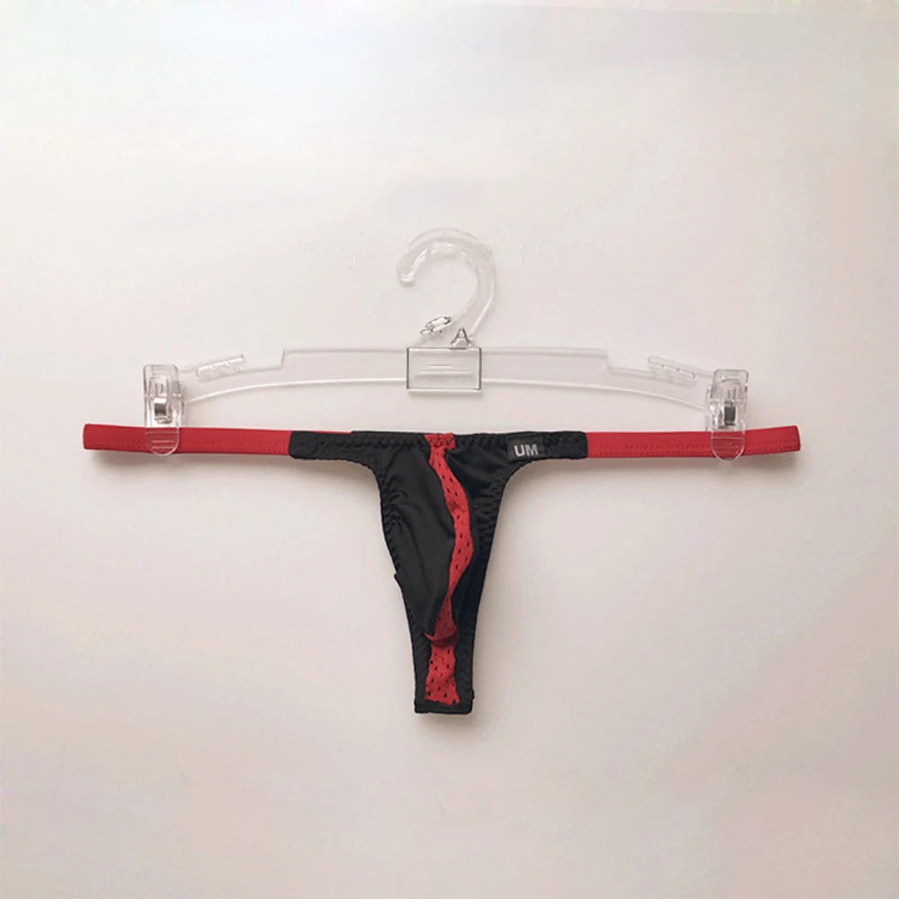 

Men Mesh Thongs Sexy Men Briefs Thin Low Waist Stretch Gay Pouch Underwear Breathable Panties Ultra-thin Bikini Thong Man 2022