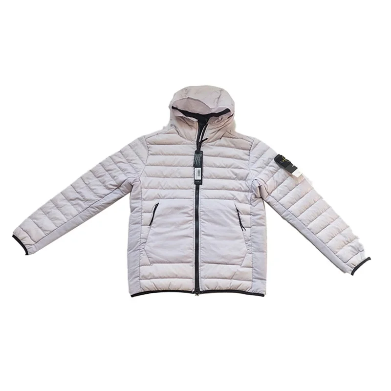 Men's Lightweight Packable Down Jacket Water and Wind-Resistant Breathable Coat Men Hoodies Outwear PJ029