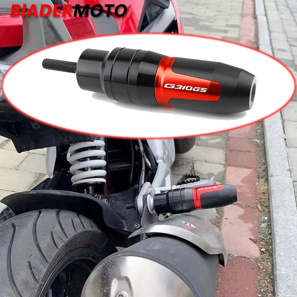 

With Logo For BMW G310GS G310 GS 2017-2019 2020 Motorcycle CNC Accessoires Falling protection Exhaust Slider Crash Pad Protector