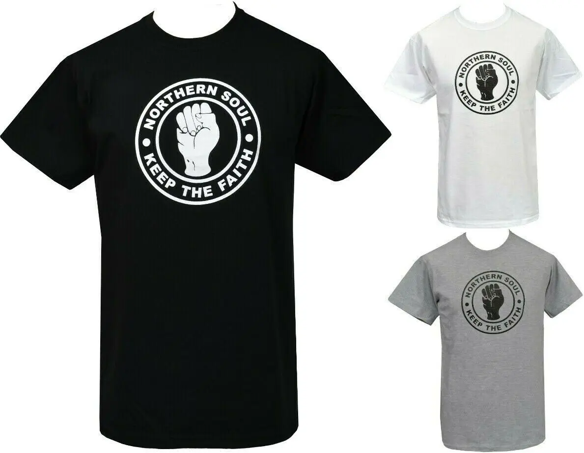 Мужская футболка с надписью Keep the Faith