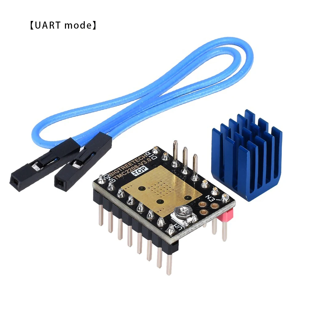 

Silent Motor Driver 3D Printer Parts Replacement for BIGTREETECH TMC2208 V3 0 Stepper Motor UART Mode