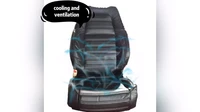 three gear adjustment heating and cooling available for universal car seat