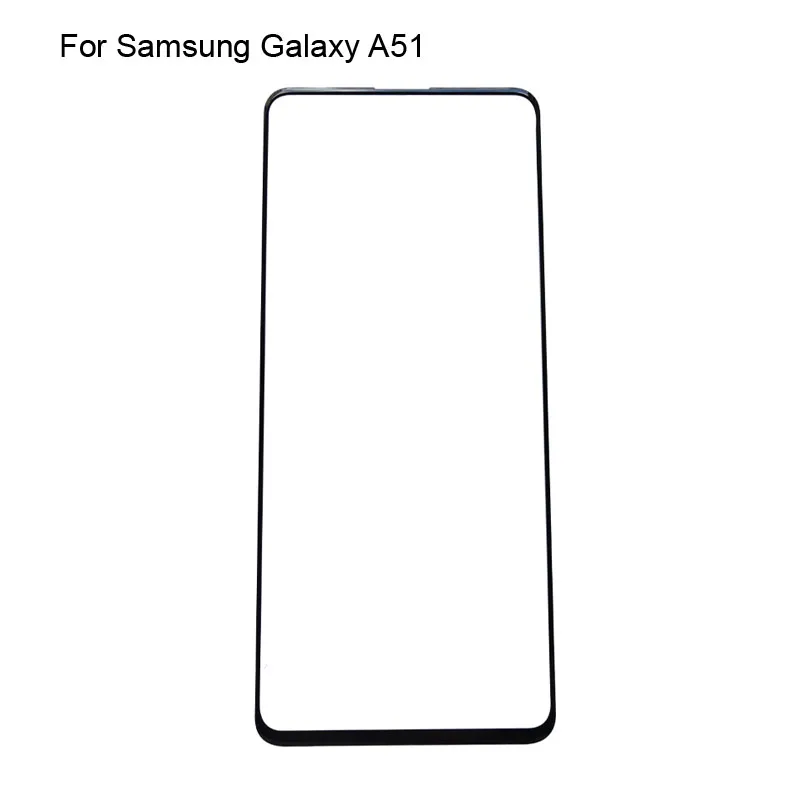 

For Samsung Galaxy A51 Outer Glass Lens A 51 SM-A5160 Touchscreen Touch screen Outer Screen Glass Cover without flex