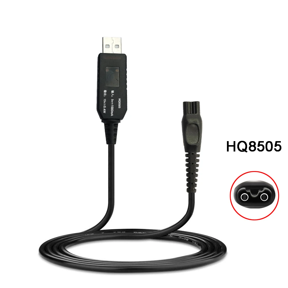 Зарядный кабель HQ8505 с USB на 15 В постоянного тока для Philips Norelco One Blade QP6520 QP6510 питания