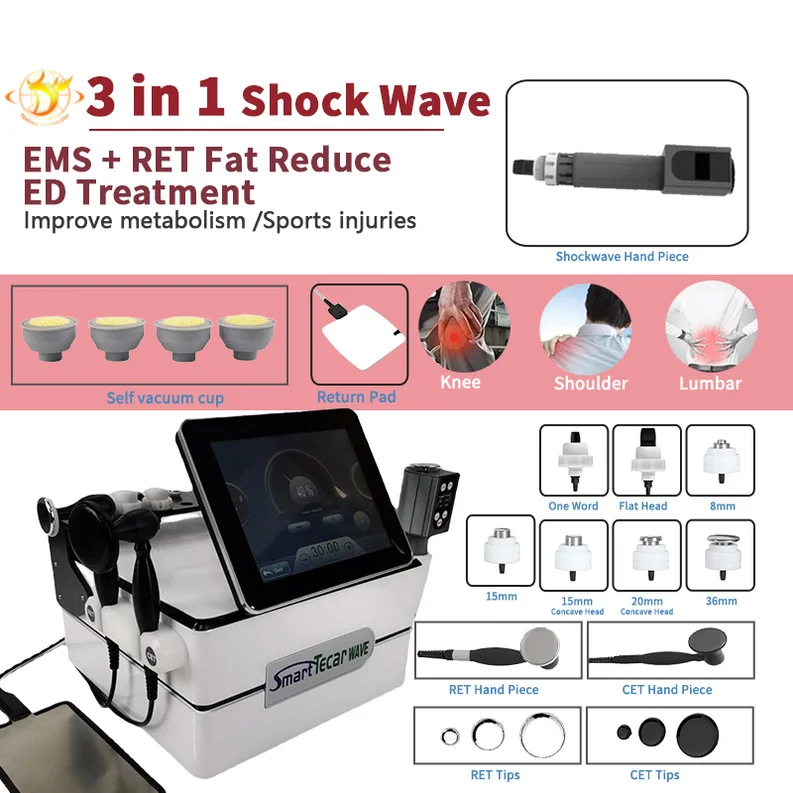 

Ed Treatment Physical Pain Therapy System Acoustic Shock Wave Extracorporeal Shockwave Machine For Spot Injury