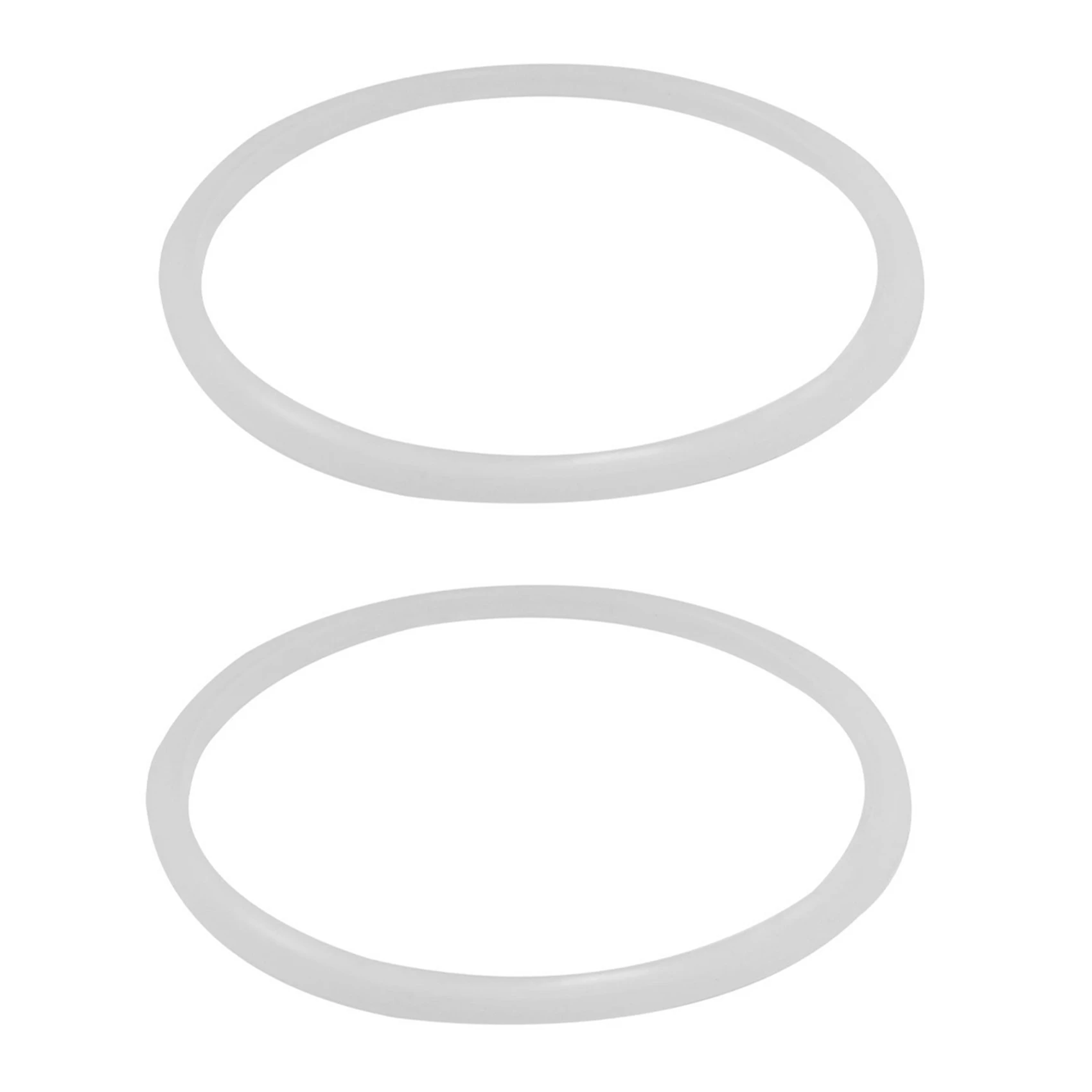 

2X 26 cm Inner Rubber Seal Gasket for Pressure Cooker White
