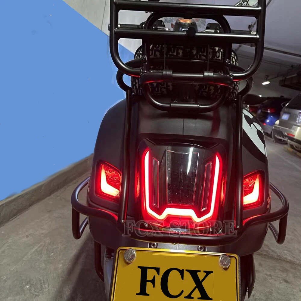 Задний фонарь мотоцикла для Vespa GTS 300 HPE Supertech задние фонари GTV Sei Giorni GTV300 GTS300