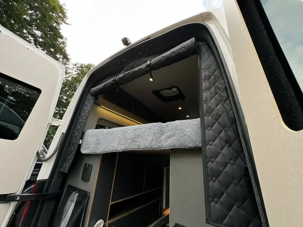 Фото 1 шт., изолированная крышка заднего сарая для автодома, термоэкран для Peugeot Boxer Fiat Ducato Citroen, реле Ram Promaster, аксессуары для автофургонов №3