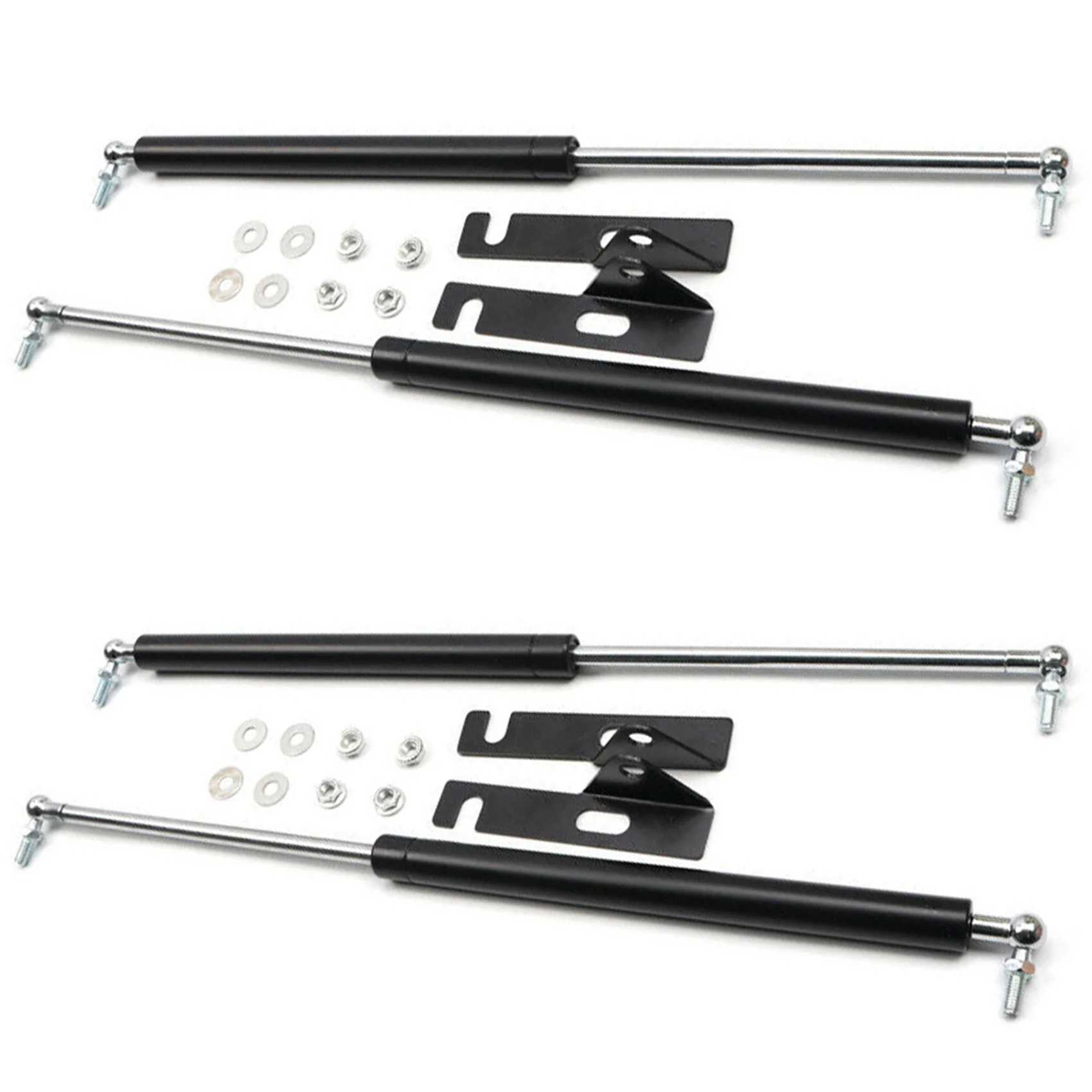 

2X Black Front Engine Hood Lift Support Shock Struts for Mitsubishi Lancer 08-17