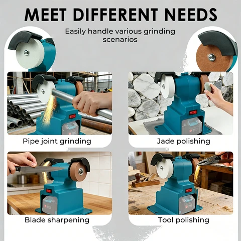 Беспроводная верстачная шлифовальная машина isfriday Electric Goddess 200 Вт для аккумулятора Makita 18В