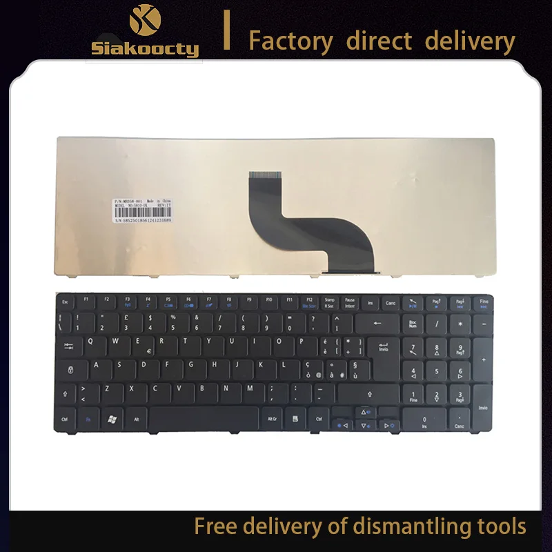 

italian Laptop Keyboard For Acer Aspire 5750G 5536 5536G 5738 5738g 5810 5810T 7735 5410 5252 5750 5740G 5410t 5538G 7552 IT