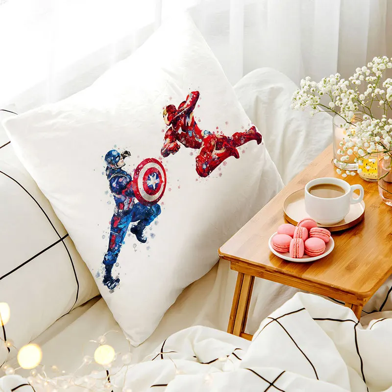 Marvel наволочка с изображениями из мстители мультфильм Железный человек