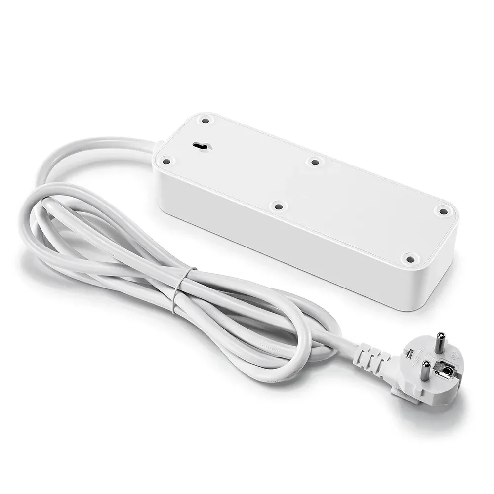 Удлинитель Tuya Smart WiFi розетка европейского стандарта с монитором мощности