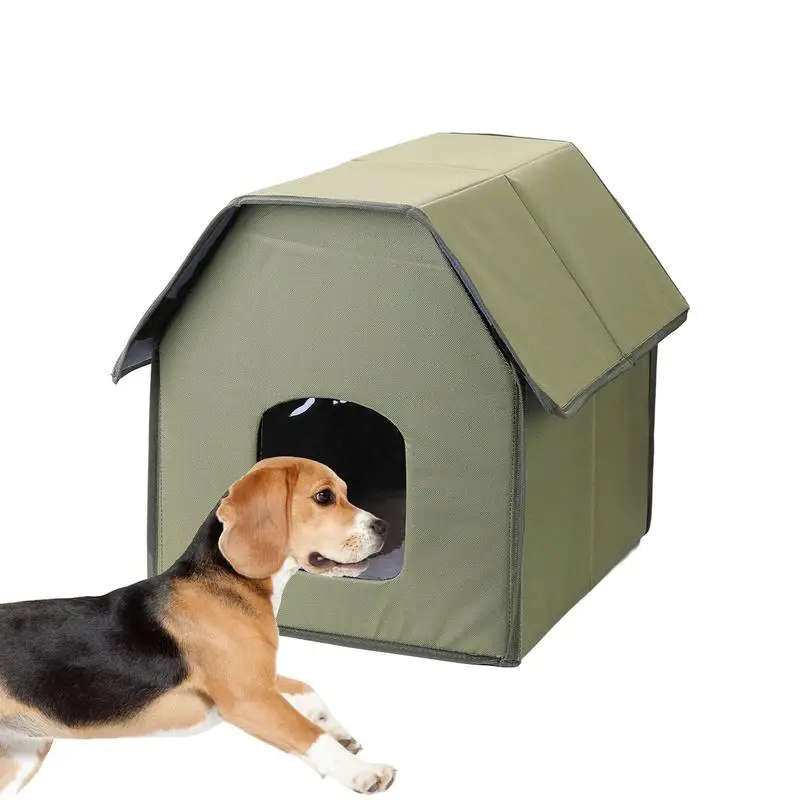 

Cat Houses Winter Warm Cat Bed Sleep House Weatherproof Insulated Houses For Outdoor Cats Easy To Put Together