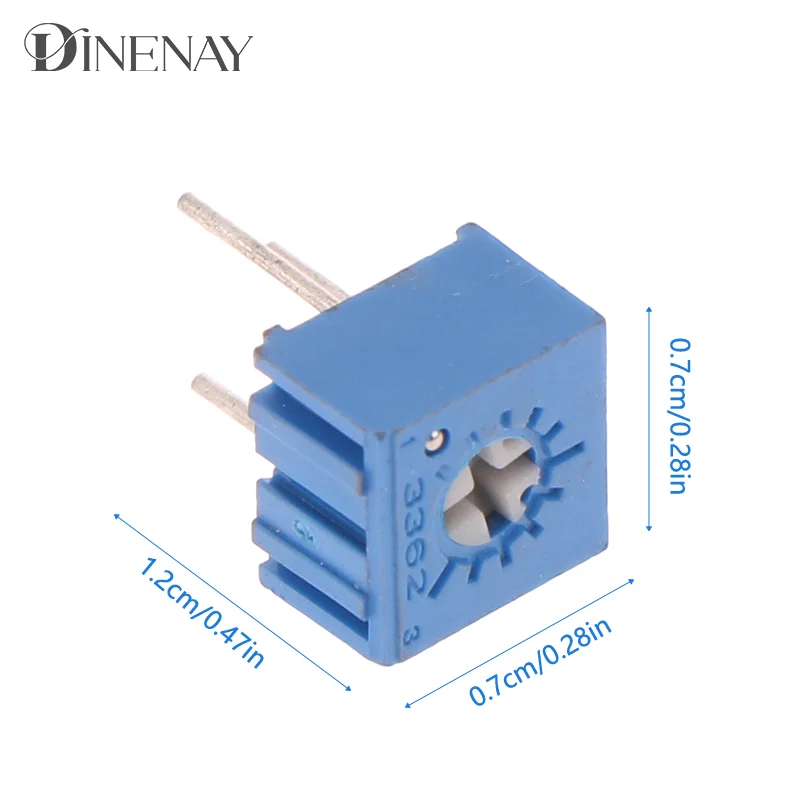 10 шт. 3362P-203 регулируемый потенциометр прецизионный триммер резистор стоячего
