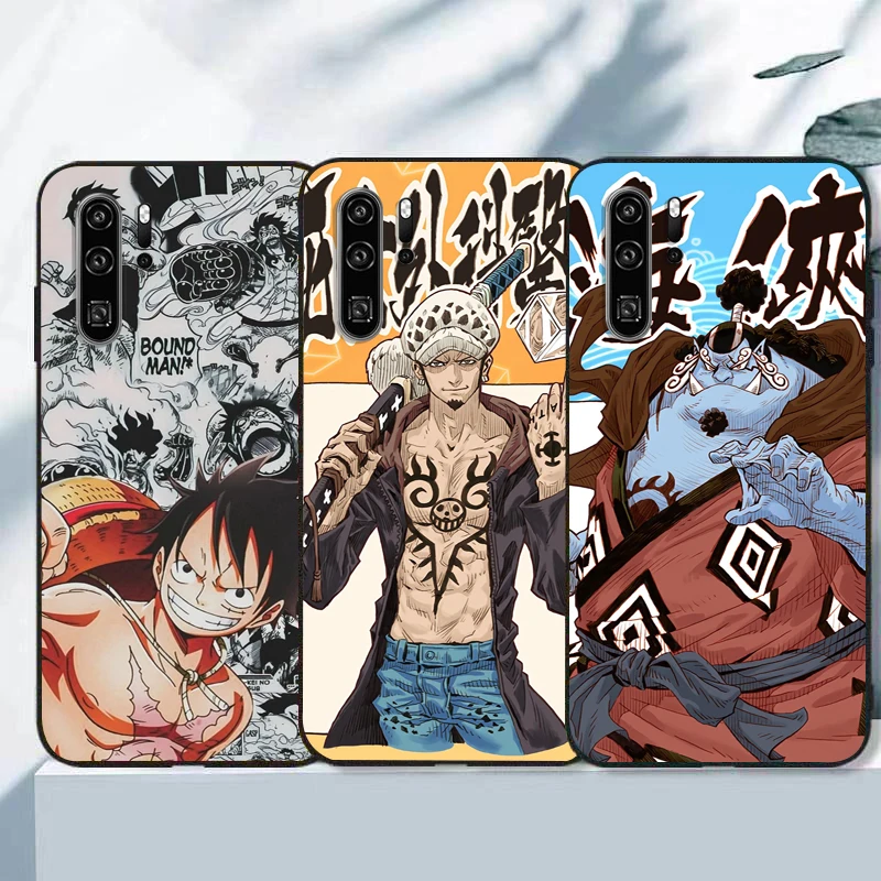 

ONE PIECE Cartoon Phone Cases For Huawei Honor P30 P40 Pro P30 Pro Honor 8X V9 10i 10X Lite 9A 9 10 Lite Back Cover Carcasa