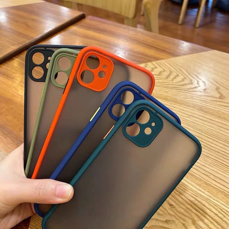 

Eagle Eye Skin Feeling Matte Color Contrast Mobile Phone Case for iPhone 14 13 12 11 Pro Max X XR XS 6 6S 7 8 Plus SE 2020 14Pro