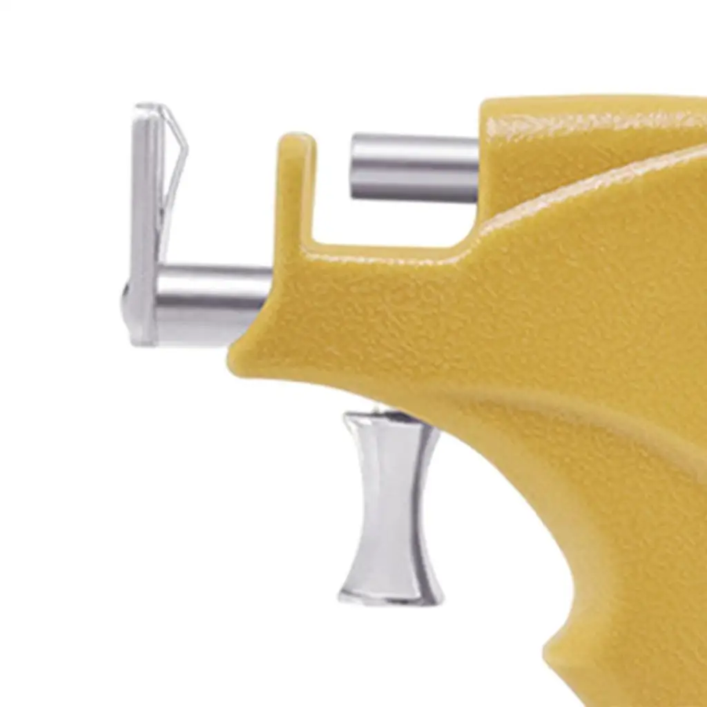 

Набор инструментов для Пирсинга Ушей, аппарат из нержавеющей стали желтого цвета для домашнего использования