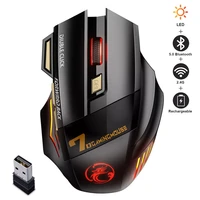 rechargeable bluetooth wireless mouse for computer gaming mouse usb ergonomic mause gamer mice rgb backlight mouse for laptop pc