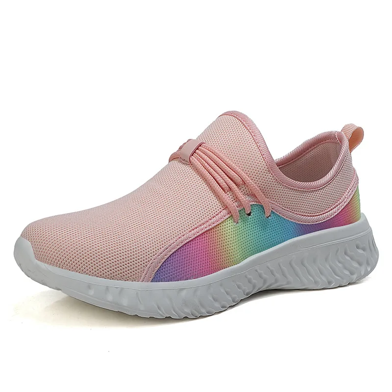 

All-match Lightweight Women Shoes Casual Slip-on Female Walking Footwear Outdoor Wear-resisting Sneakers Big Size Flats