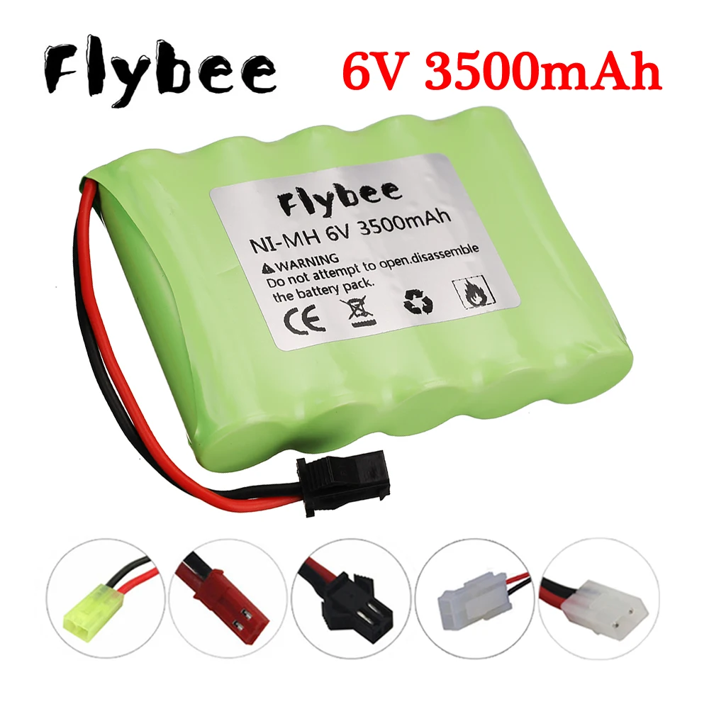 

Аккумулятор 6 в для радиоуправляемых игрушек, автомобилей, танков, грузовиков, роботов, лодок, стандартный никель-металл, Аккумулятор AA 6 В, ...