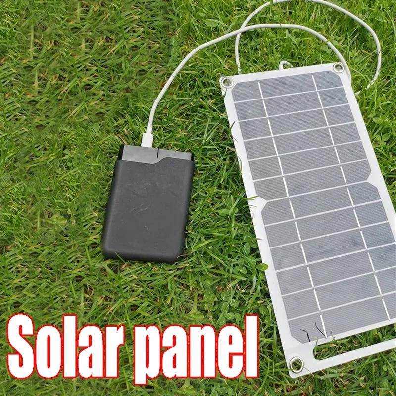 

Solar Panel Flexible 5V USB Portable Battery Standby Charger Solar Plate For Outdoor Hiking Camp Cell Phone Fan Power Bank