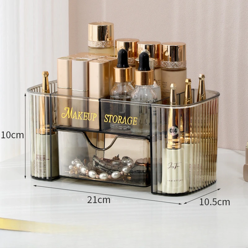 

Прозрачный многоярусный органайзер для косметики