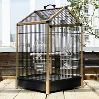 pet bird cage parrot stainless steel breeding house lovebird accessories parrots nests supplies outdoor canaries budgerigars