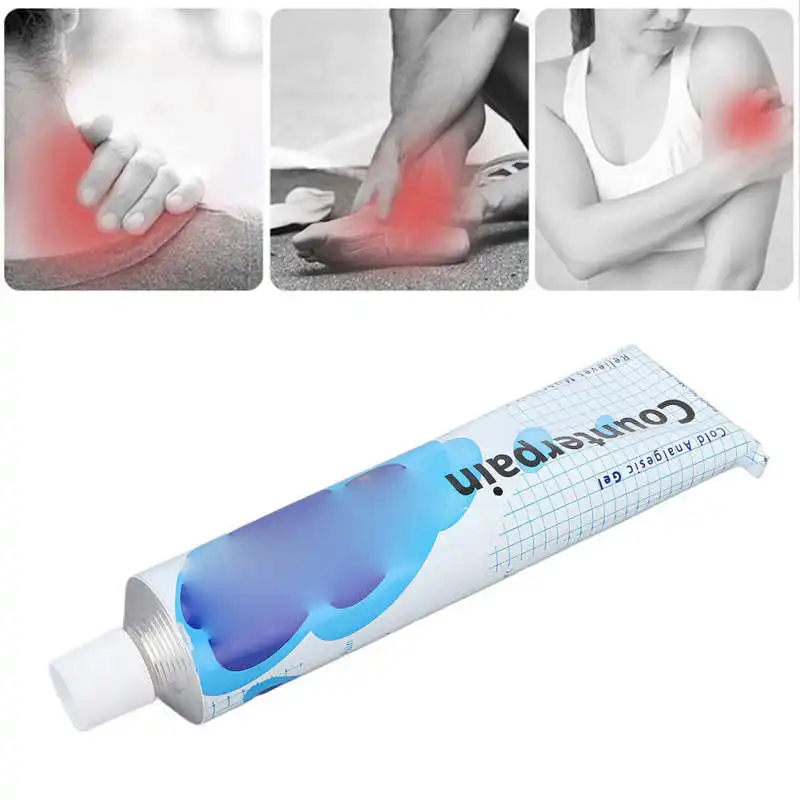 

120g/4.2oz Arthritis Pain Relief Gel Cream Muscle Ache Massage Cream for Topical Arthritis Large Capacity Natural Ingredients