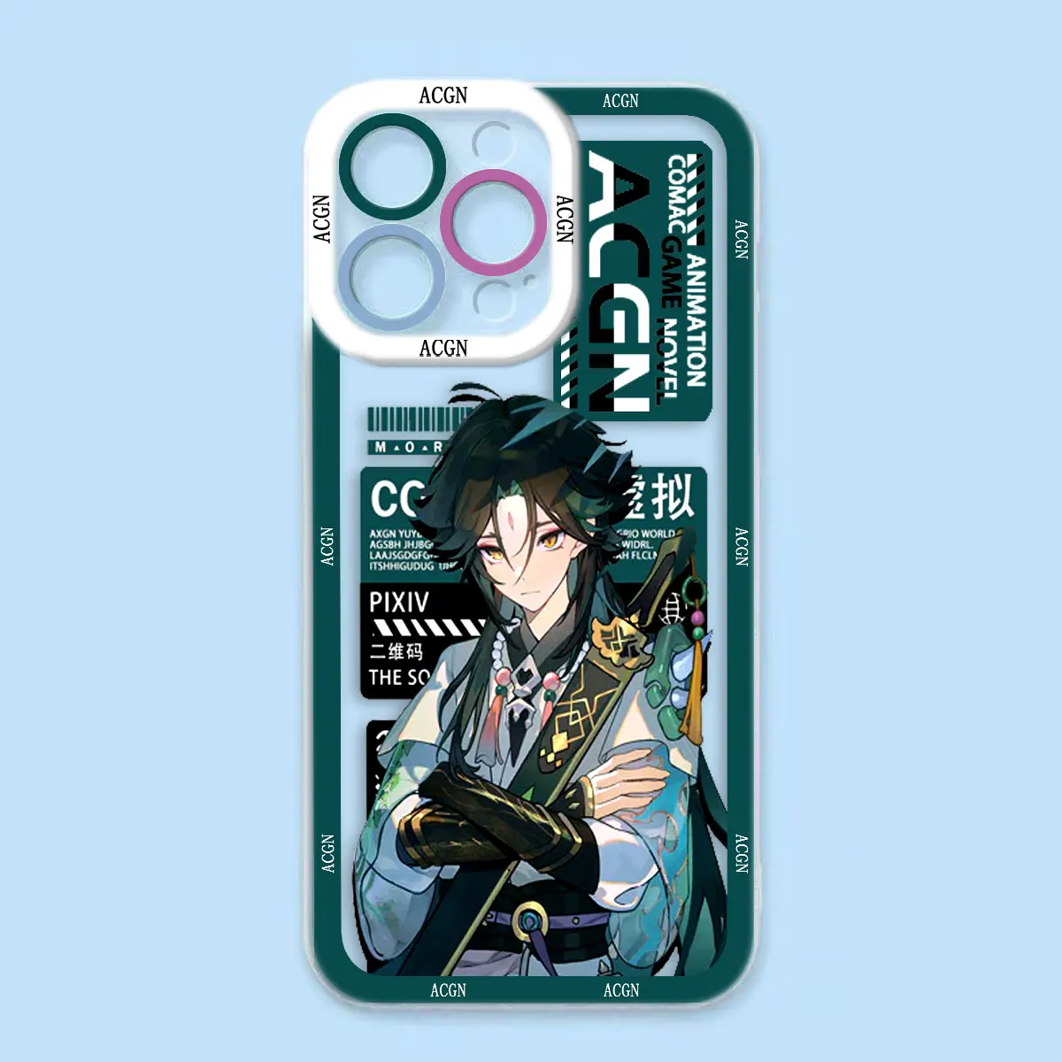 Фото Прозрачный чехол для телефона Honkai Xiao Rail Dan Heng для Infinix HOT ZERO 60 50 40i 30 30I 20I 20S 12 11S TECNO SPARK 10 20 30C 40 №4