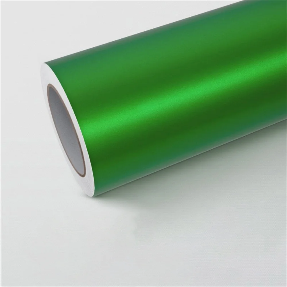 

Flame Green Diy Vinyl Wrap Ultral Matte Metal Flake Vinyl Carbon Fiber Technology