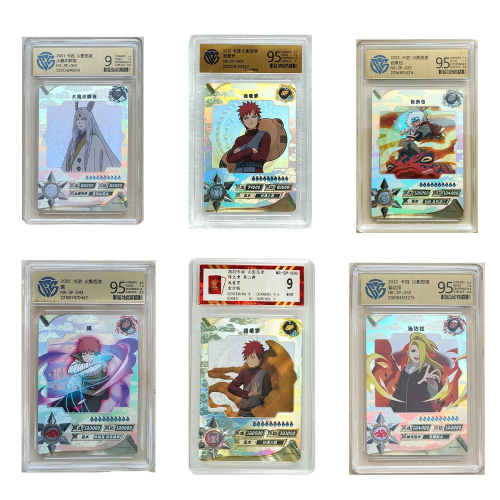 

Japanese Anime Naruto Sp Card Rating Rating Ccg Preservation Ccs Hatake Kakashi Uchiha Sasuke Collection Game Toys Holiday Gifts