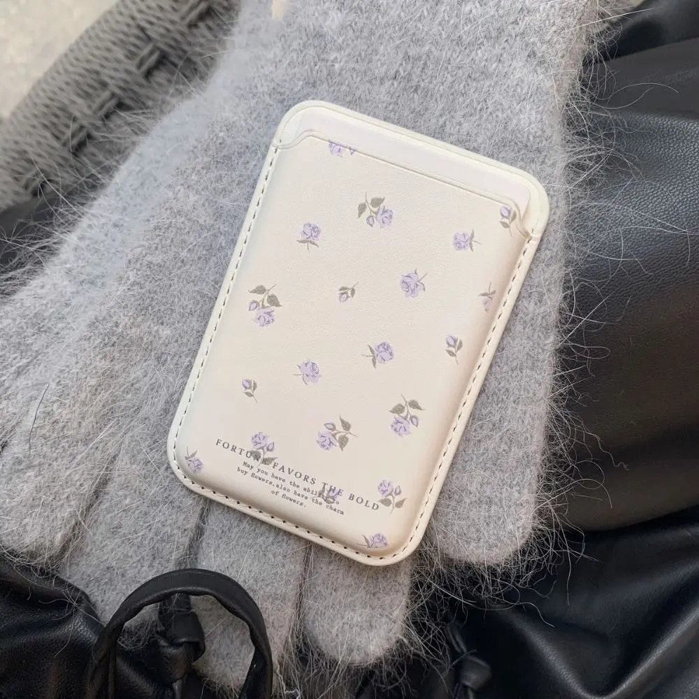 Магнитный Чехол-кошелек В Корейском Стиле С Милым Бантом Для iPhone 15 Pro Max И Функцией